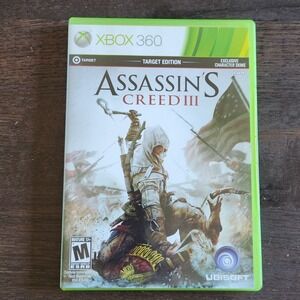 Assassin's Creed III‎ 3 Xbox 360 Target Exclusive Edition Complete Game